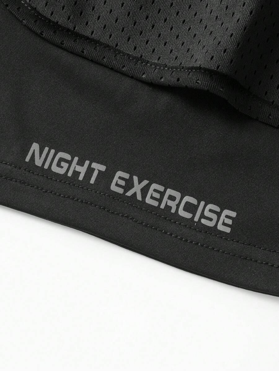 Fitness & Nutrition Lab Zapopan - Black Breathable Tank Top And Shorts