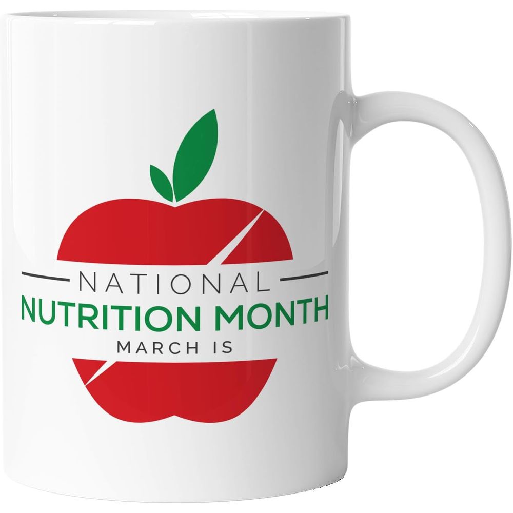 Nutrition & Fitness Hub - National Nutrition Month Celebration Mug Ceic