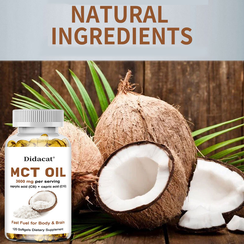 Pure MCT Oil Capsules 3000mg,  - Mct Oil Coconut avaliação e preço
