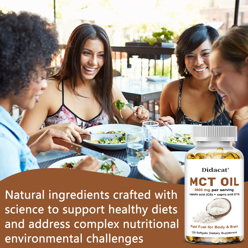 Pure MCT Oil Capsules 3000mg,  - Mct Oil Coconut avaliação e preço