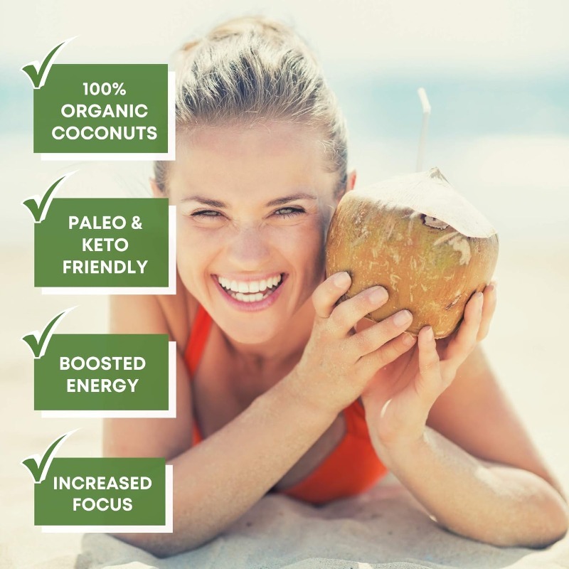 MCT oil, 3000 milligrams per s - Mct Oil Coconut avaliação e preço
