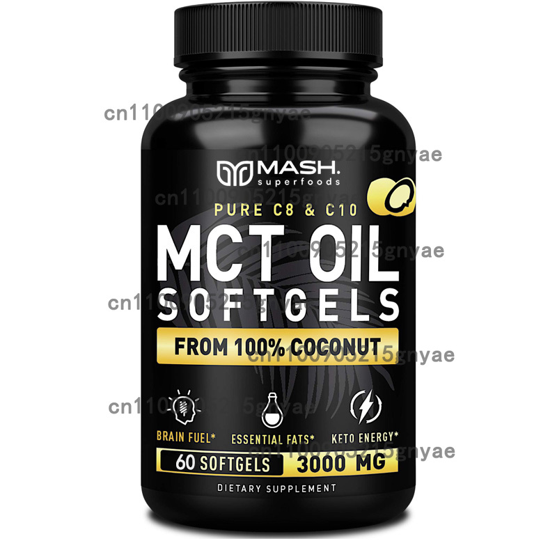 MCT Oil 3600 Mg C8 C10 Capsule - Mct Oil Coconut avaliação e preço