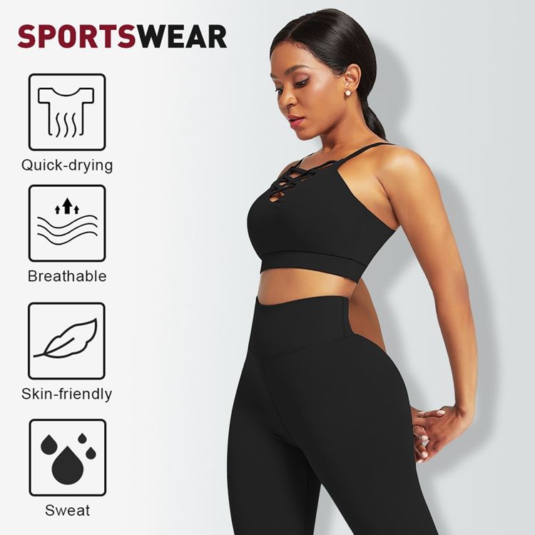 3 Pieces Women's Yoga Fitness  - Fitness & Nutrition Lab Zapopan avaliação e preço