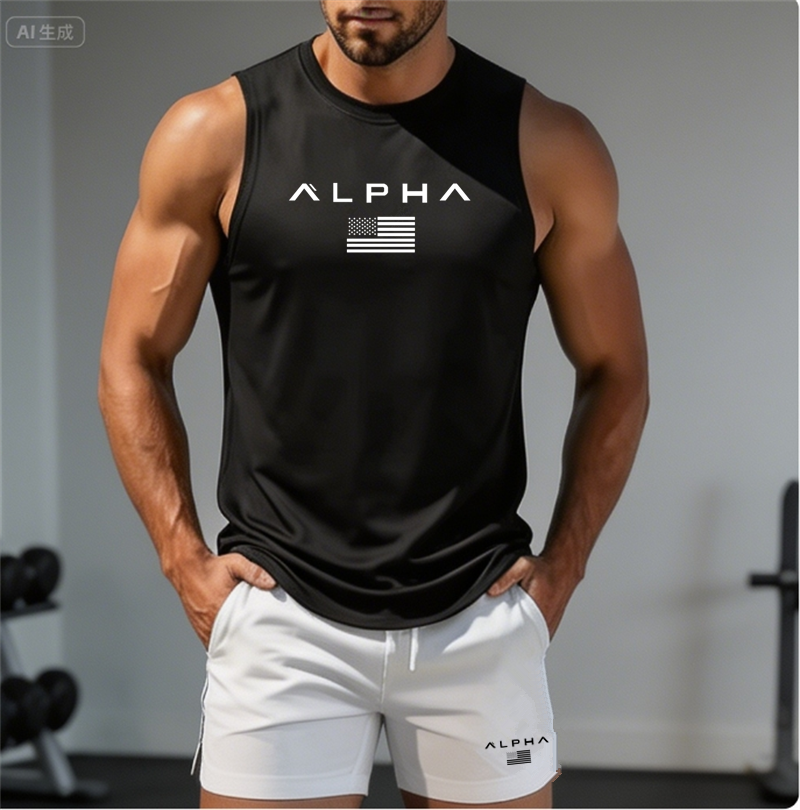 2026 Alpha Men's Printed Round - Fitness & Nutrition Lab Zapopan avaliação e preço