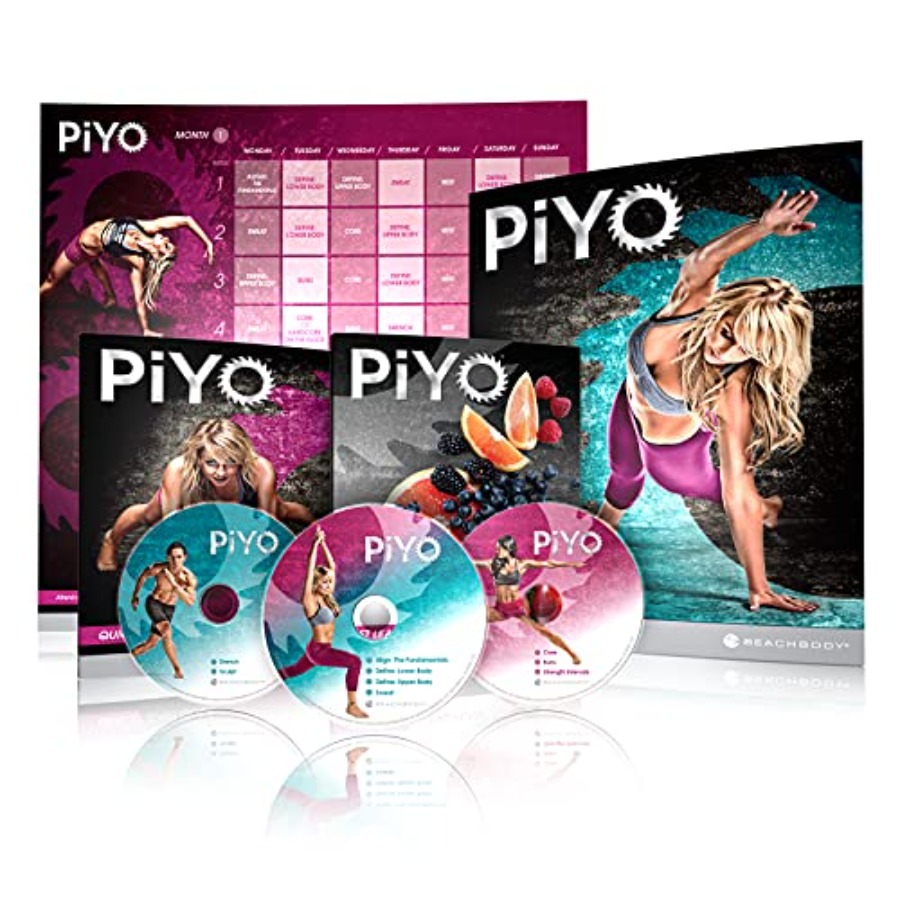 PiYo Base Kit DVD Workout with - Nutrition Fitness Gym avaliação e preço