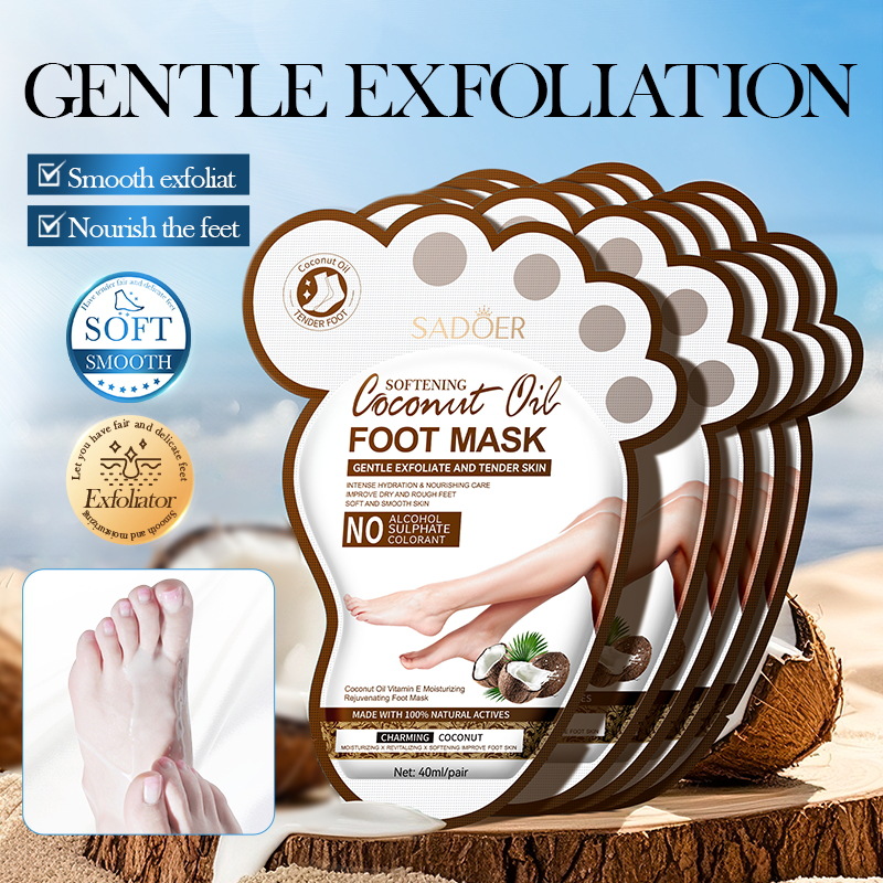 SADOER Coconut Foot Mask Moist - Mct Oil Coconut avaliação e preço