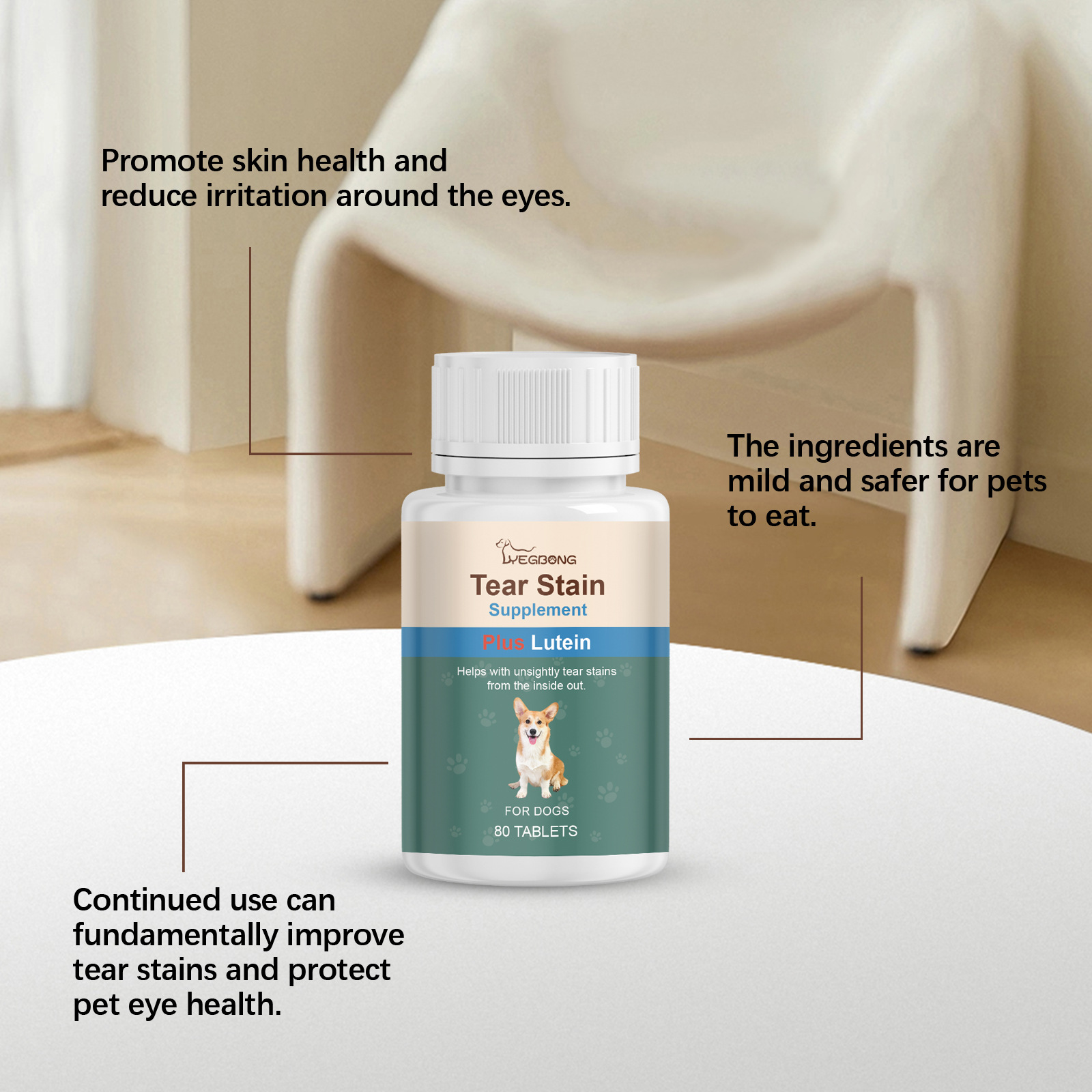 Yegbong Dog Tear Scar Removal  - Nutrition & Fitness Hub avaliação e preço