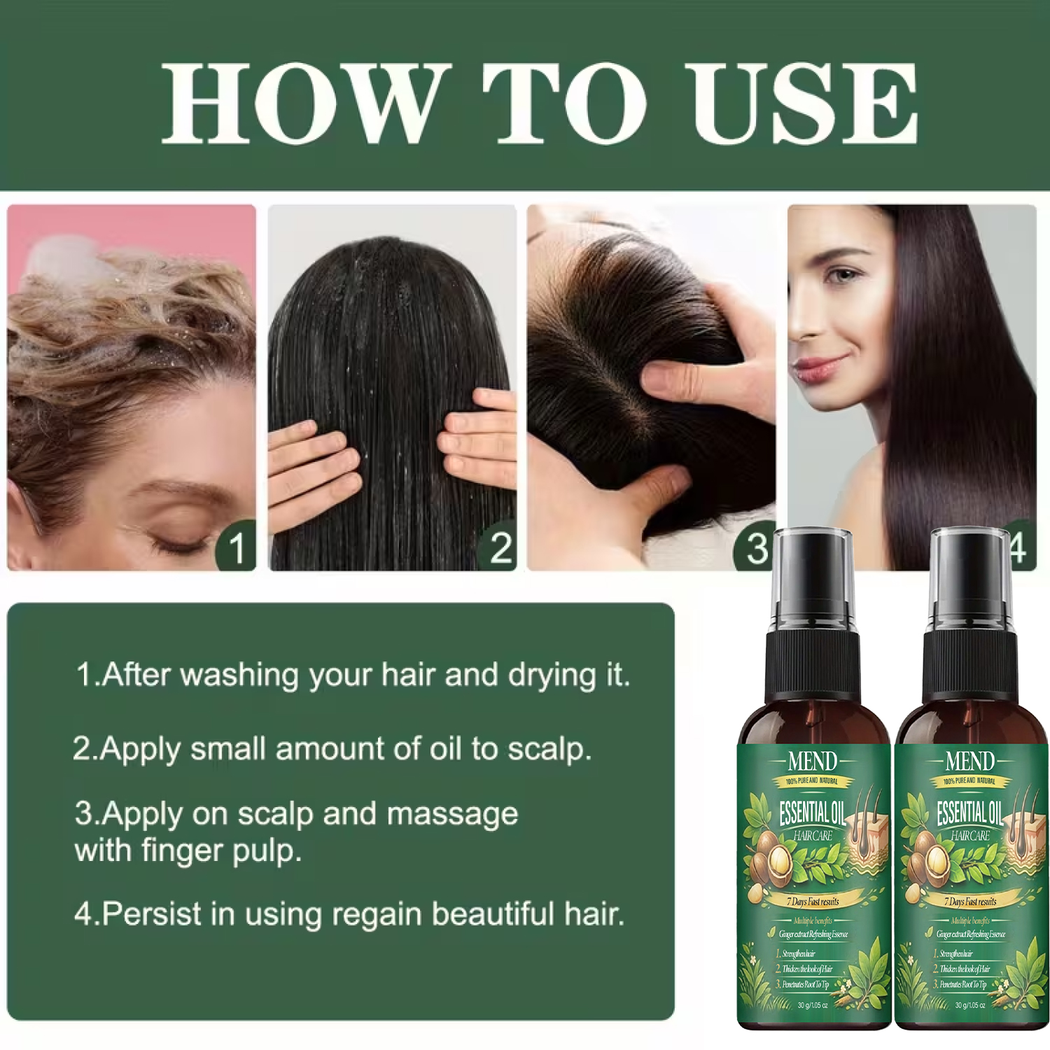 Pure Natural Hair Oil. 7 Day F - Mct Oil Coconut avaliação e preço